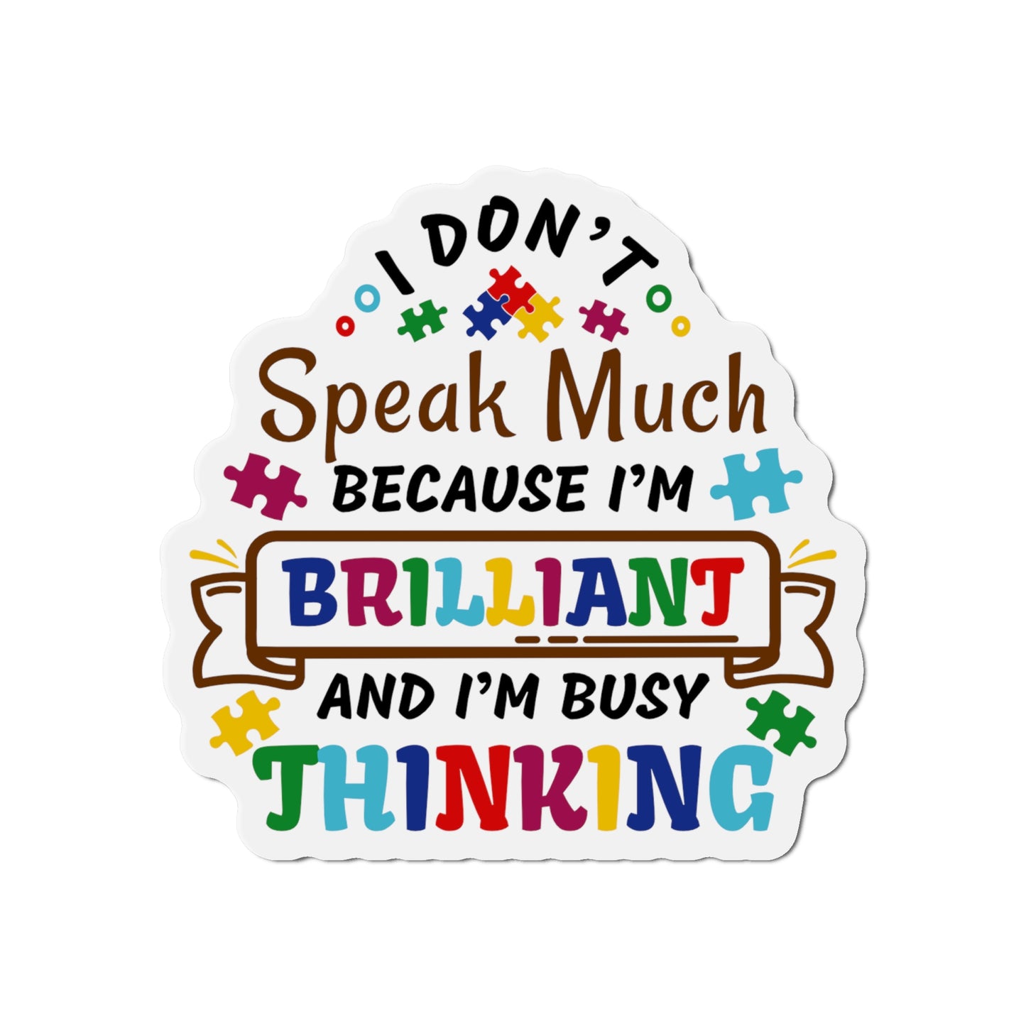 Autism Awareness Die-Cut Magnets