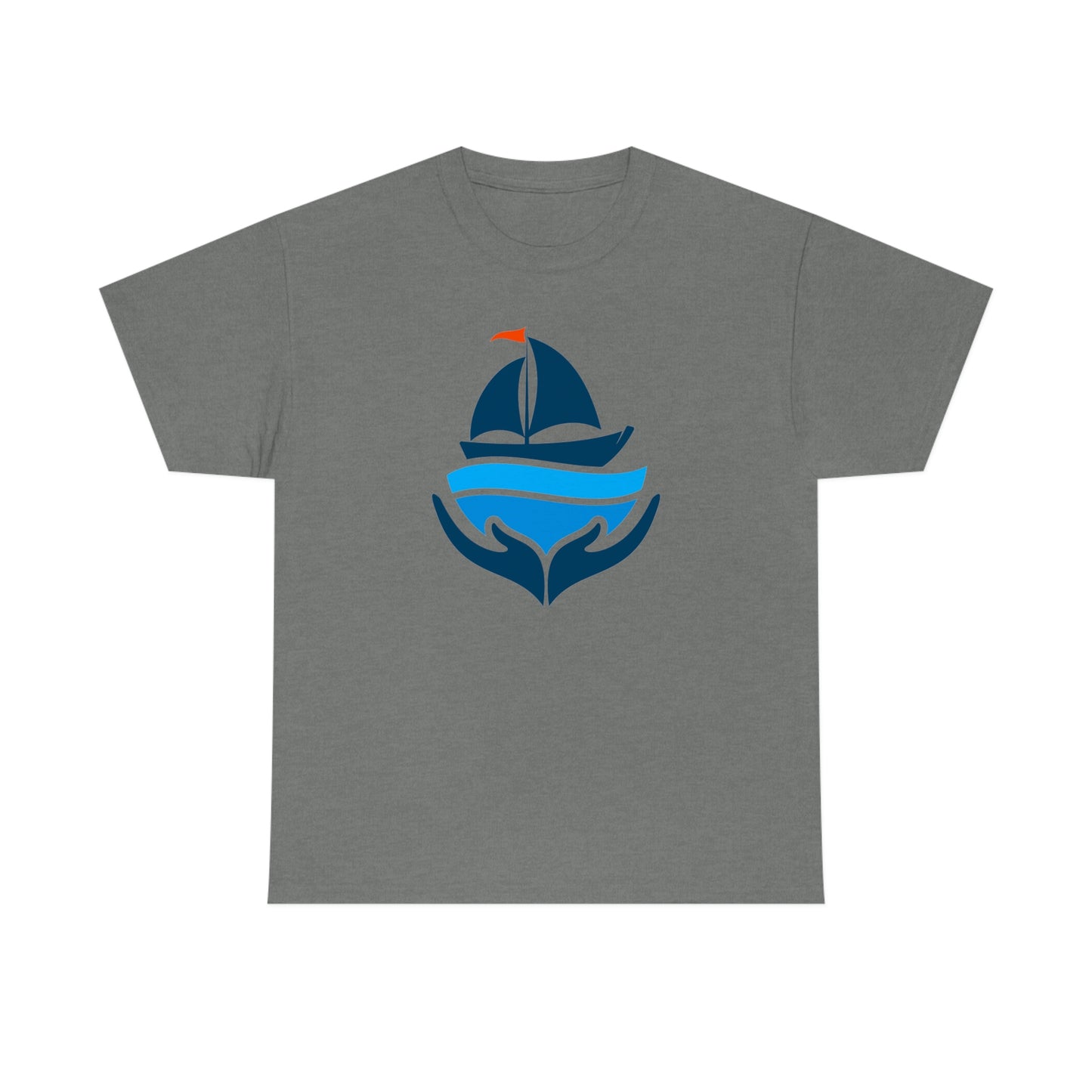 Sailing Design Unisex Heavy Cotton Tee, Nautical T-shirt, Gift for sailor, Sailing Shirt