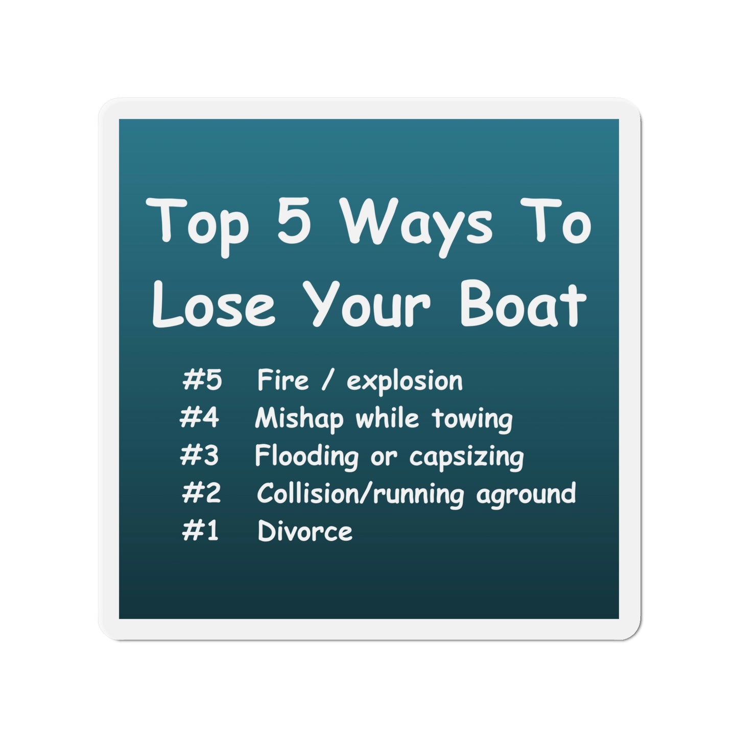 Nautical Refrigerator Magnets, Funny Boat signs, Gift for Single Boat Owners