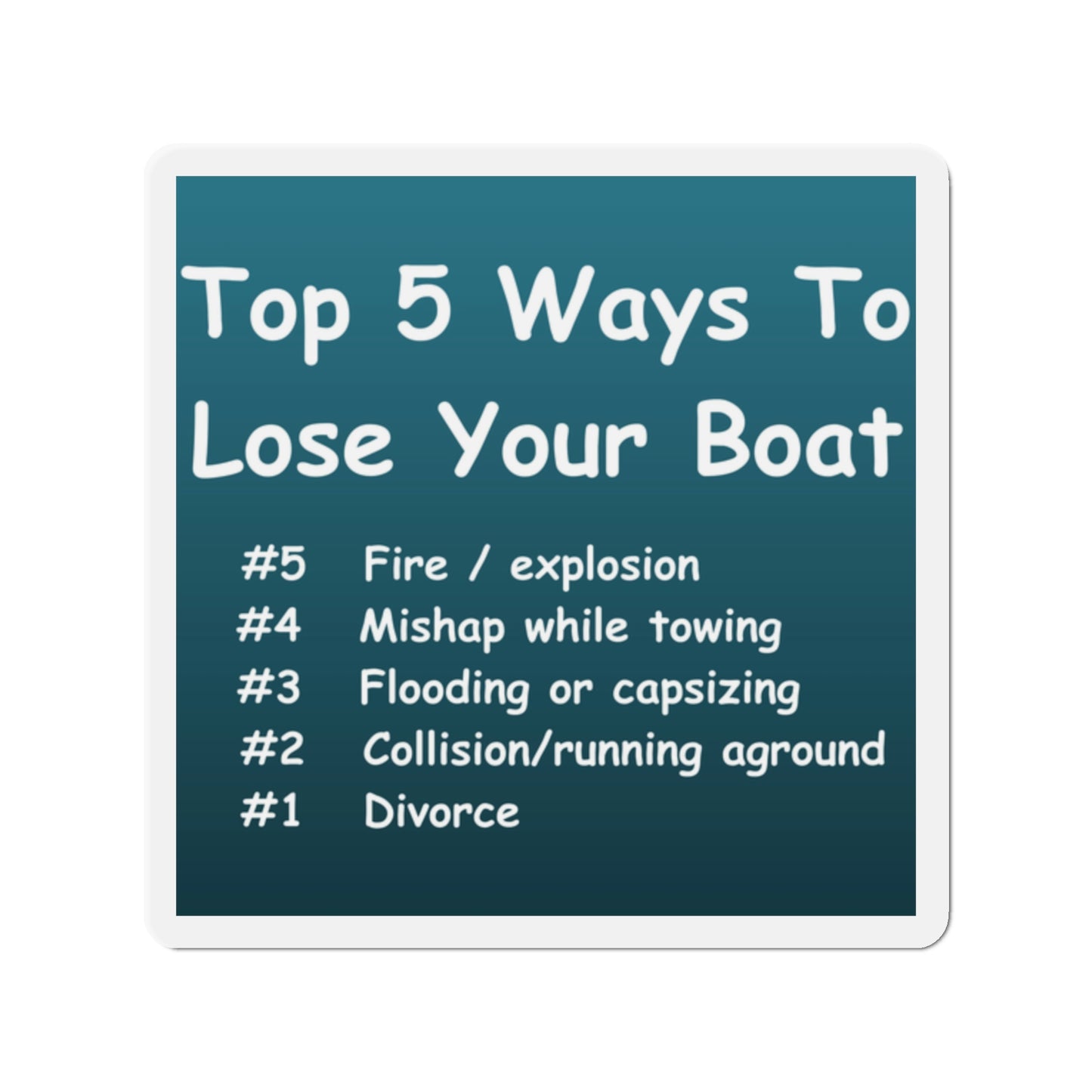 Nautical Refrigerator Magnets, Funny Boat signs, Gift for Single Boat Owners