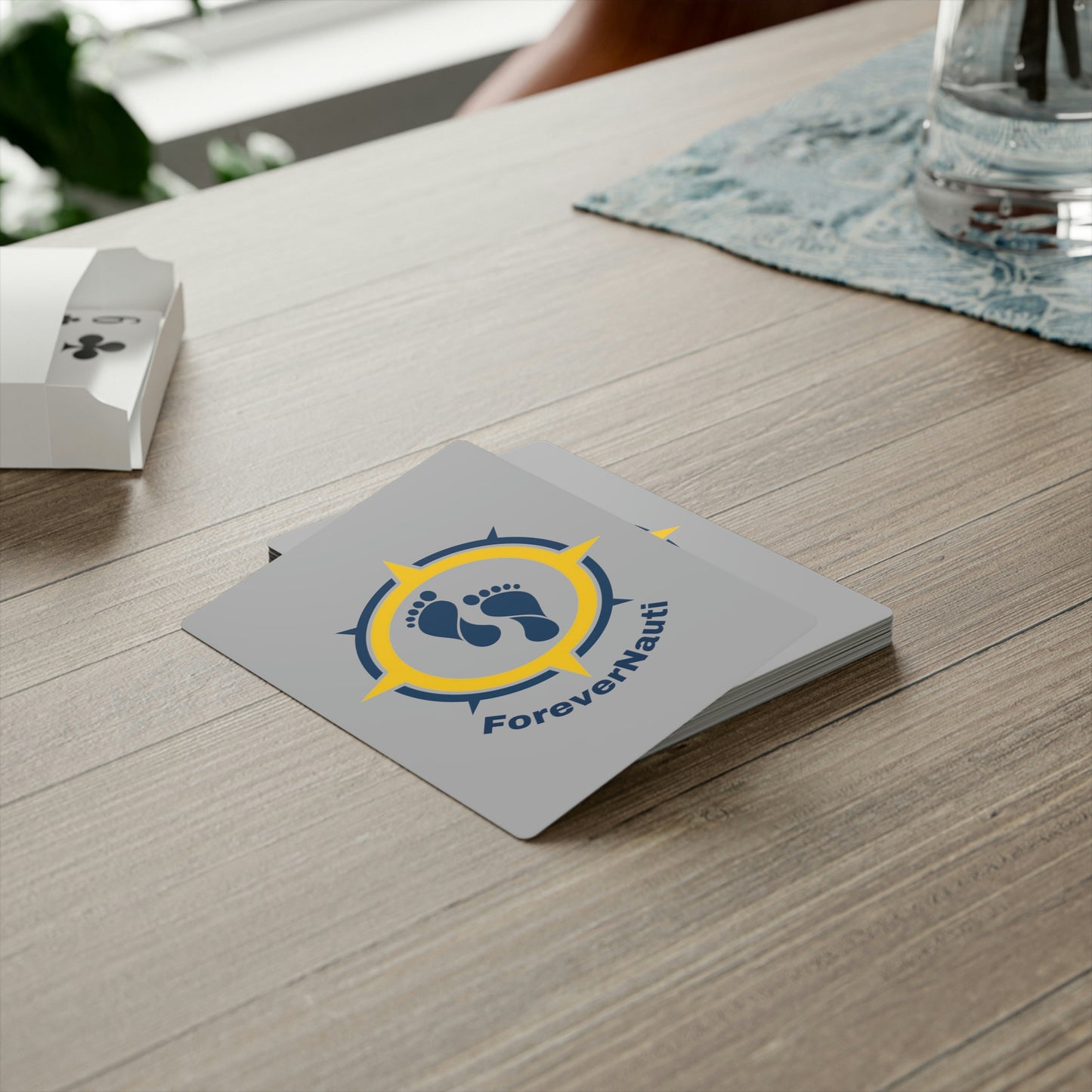 Forever Nauti Poker Cards, Nautical Themed Playing Card, Boat Gift, Gift For Skipper,