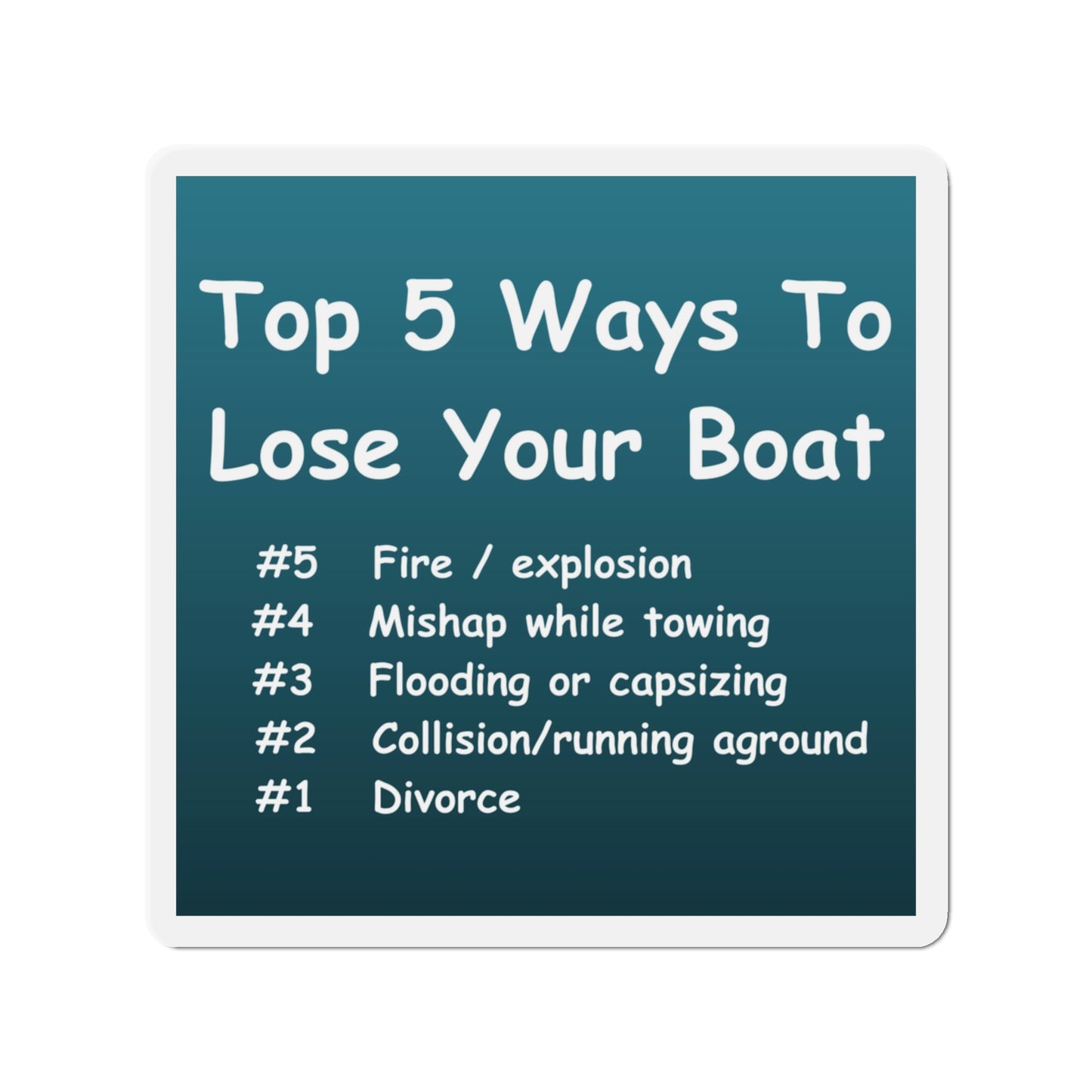 Nautical Refrigerator Magnets, Funny Boat signs, Gift for Single Boat Owners