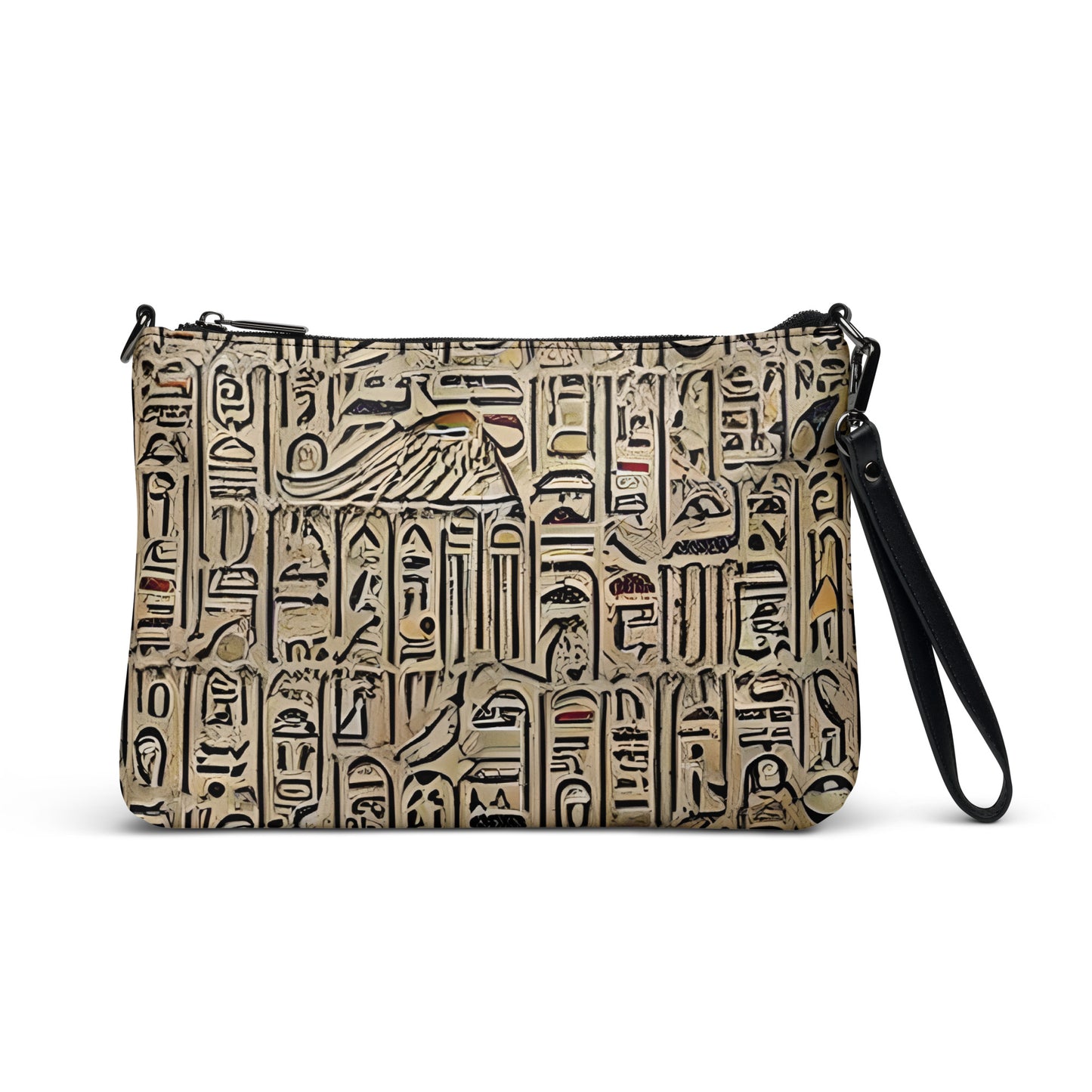 Hieroglyphic Design Crossbody bag
