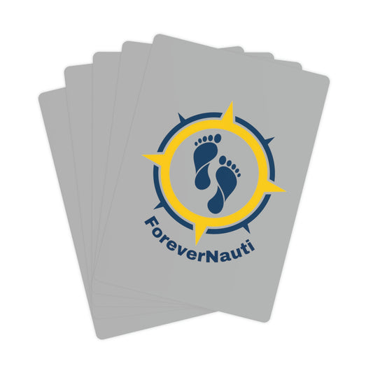 Forever Nauti Poker Cards, Nautical Themed Playing Card, Boat Gift, Gift For Skipper,