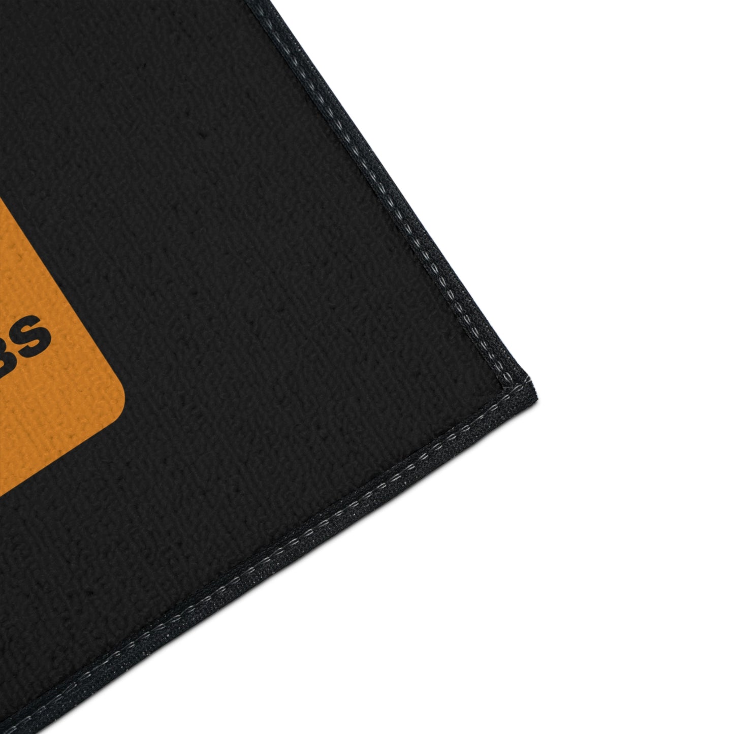 Funny Nautical Heavy Duty Floor Mat, Warning People Boarding This Vessel Have Been Known To Catch Crabs, Dock Mat