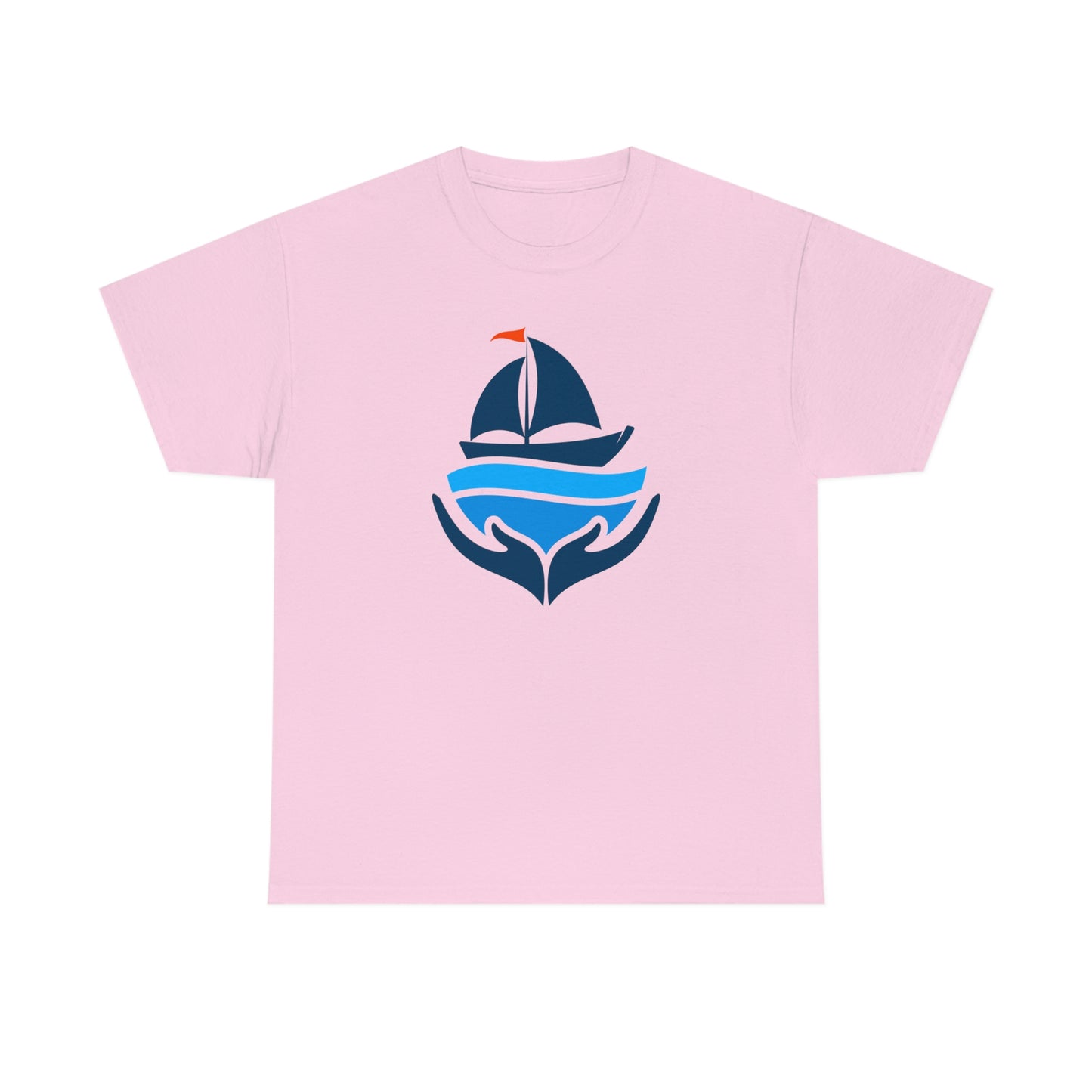Sailing Design Unisex Heavy Cotton Tee, Nautical T-shirt, Gift for sailor, Sailing Shirt