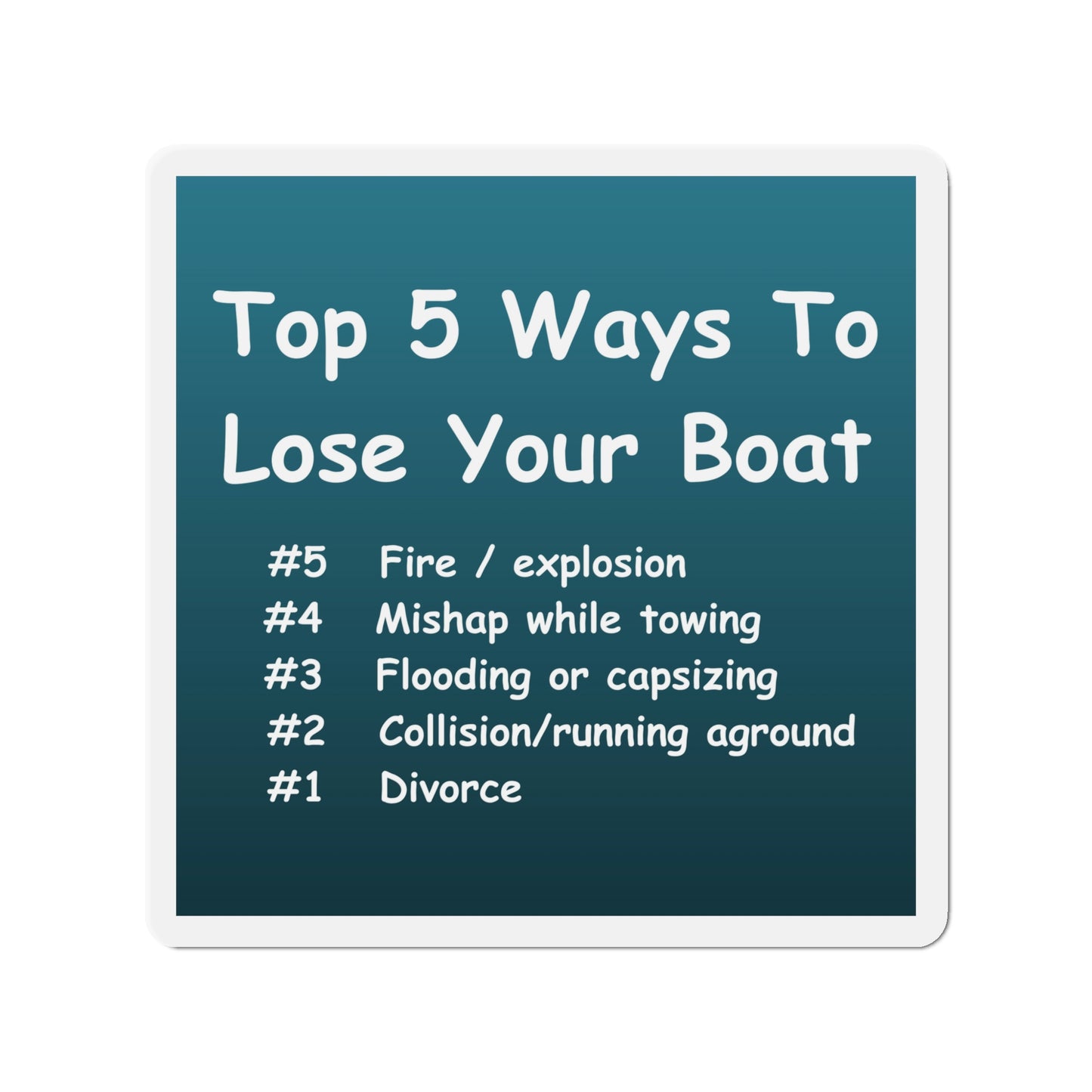 Nautical Refrigerator Magnets, Funny Boat signs, Gift for Single Boat Owners