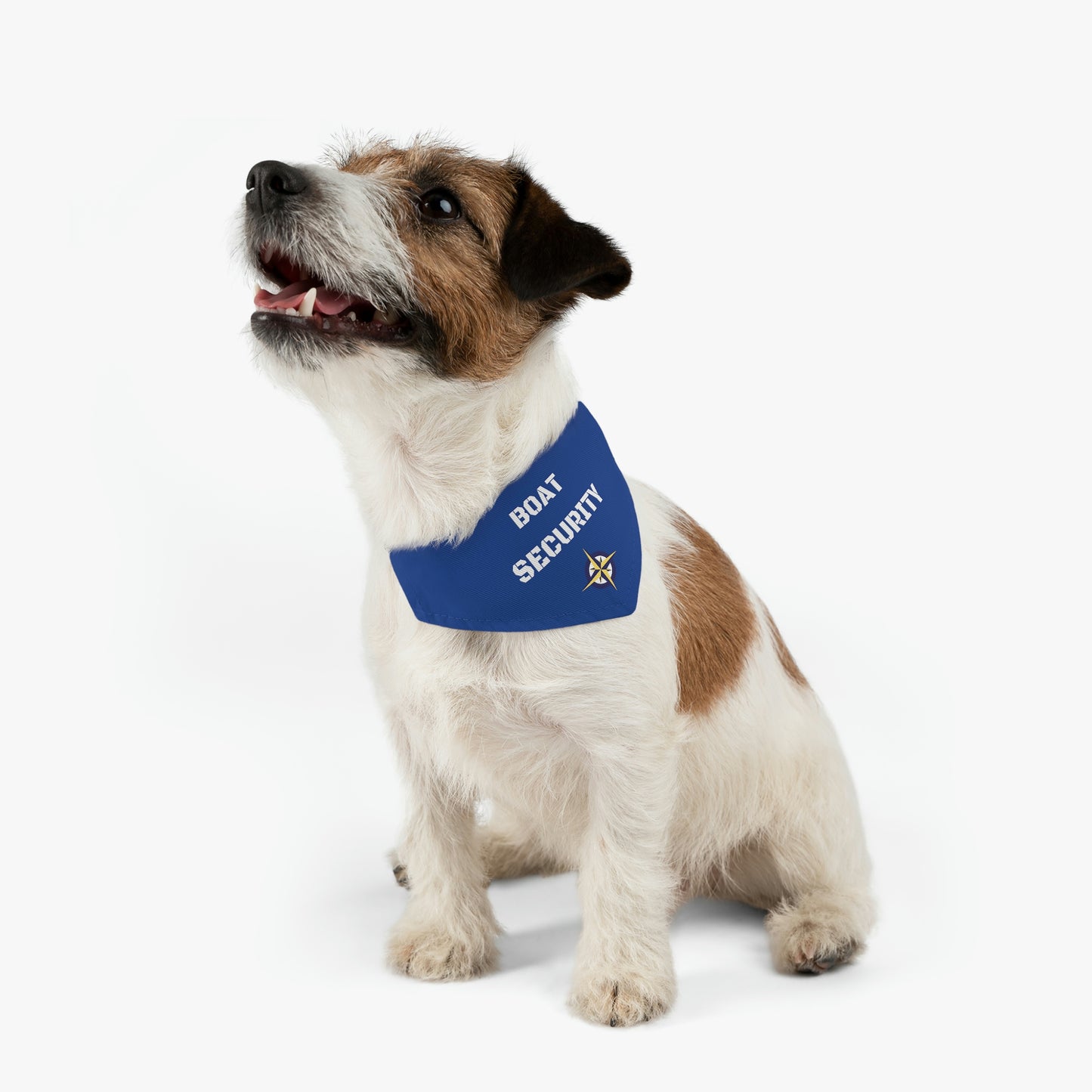 Nautical Pet Bandana Collar, Boat Security Dog Bandana