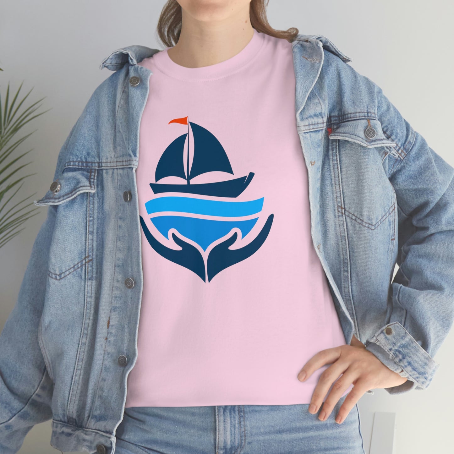Sailing Design Unisex Heavy Cotton Tee, Nautical T-shirt, Gift for sailor, Sailing Shirt