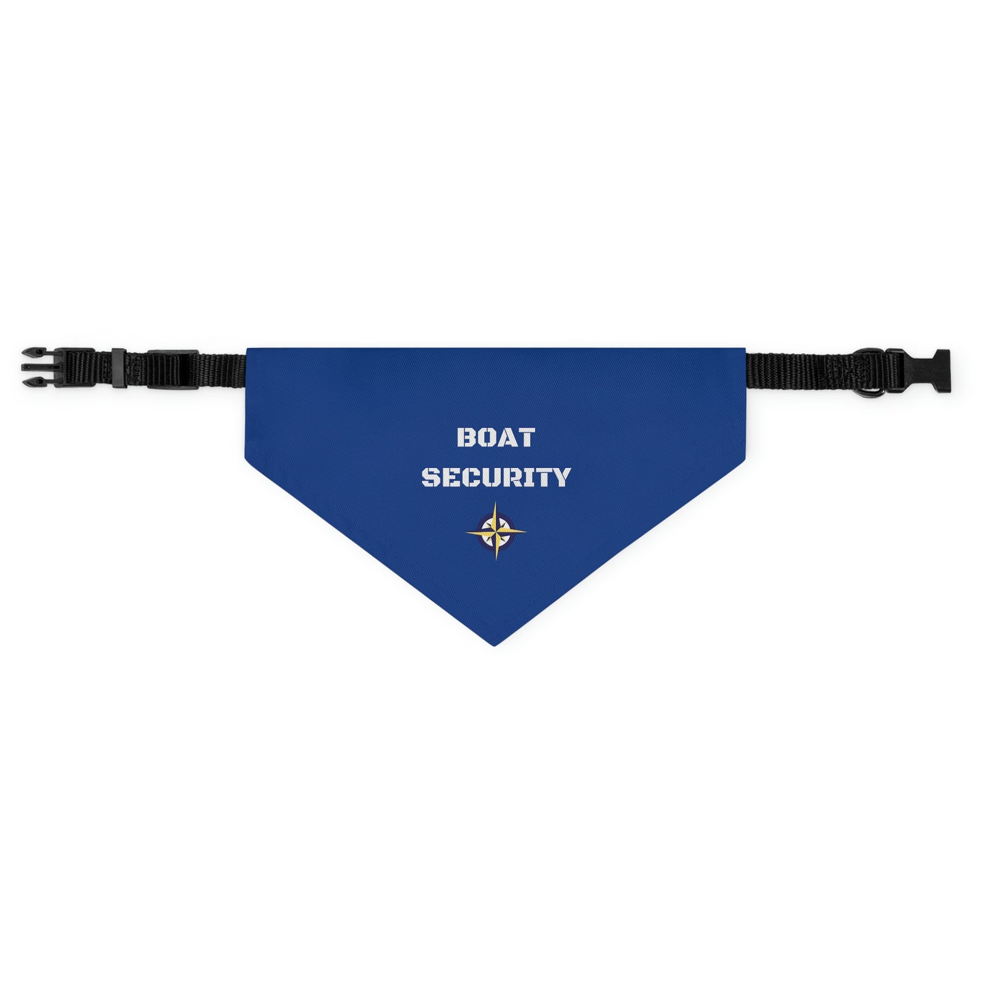 Nautical Pet Bandana Collar, Boat Security Dog Bandana