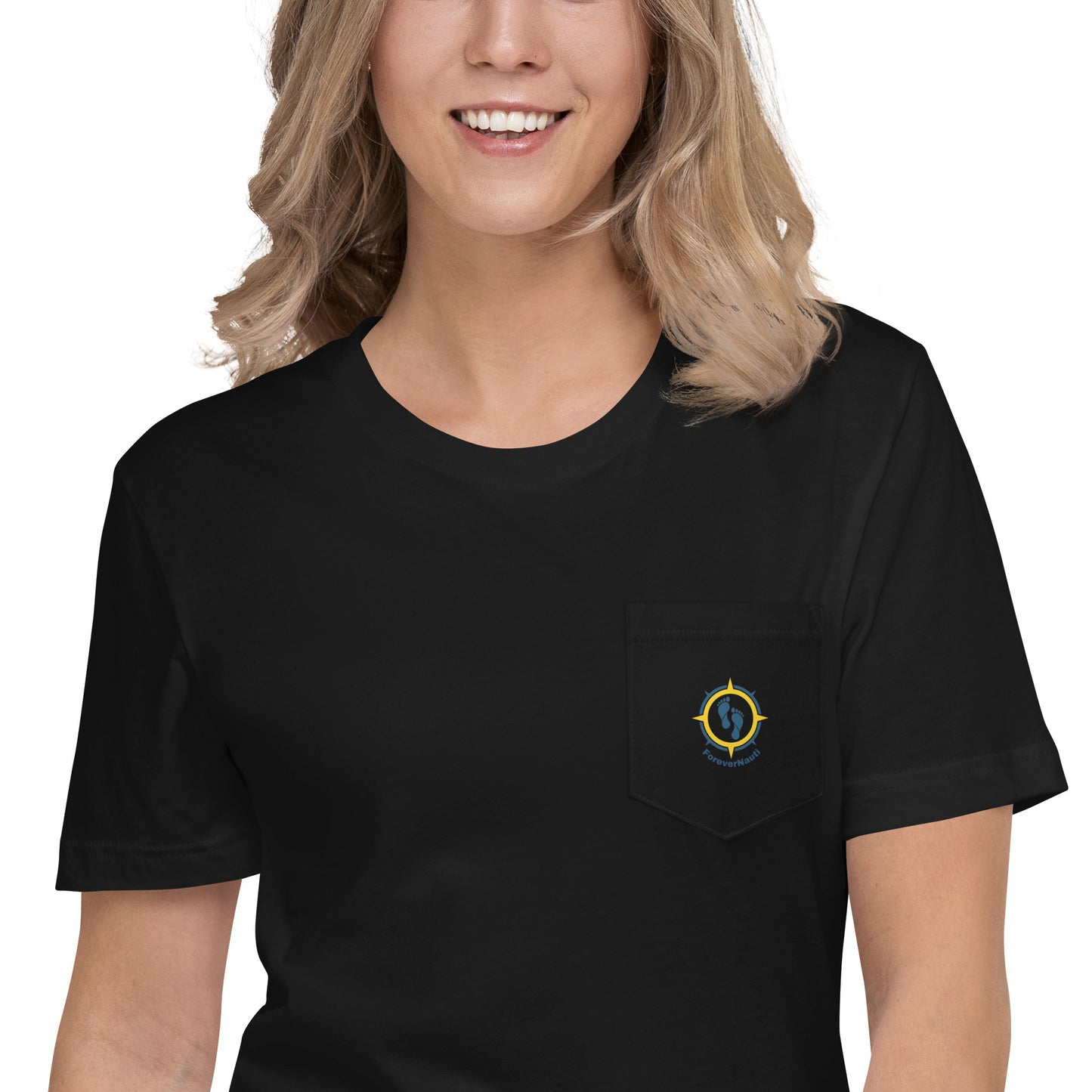 Forever Nauti Unisex Pocket T-Shirt