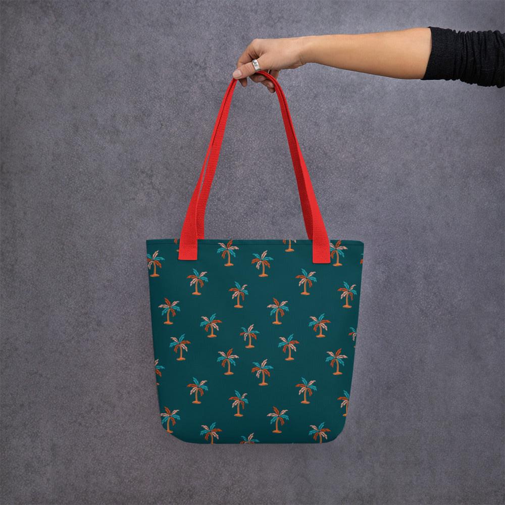 Palm Tree Design Tote bag