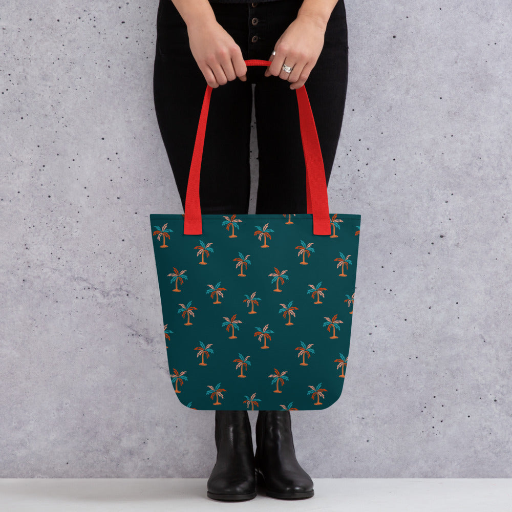 Palm Tree Design Tote bag