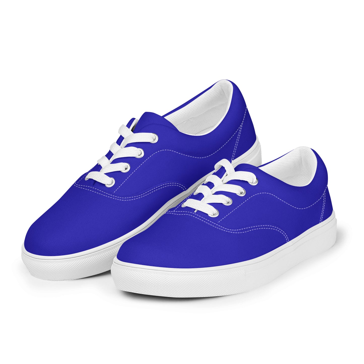 Men’s Royal Blue lace-up canvas shoes, Royal Blue Sneakers