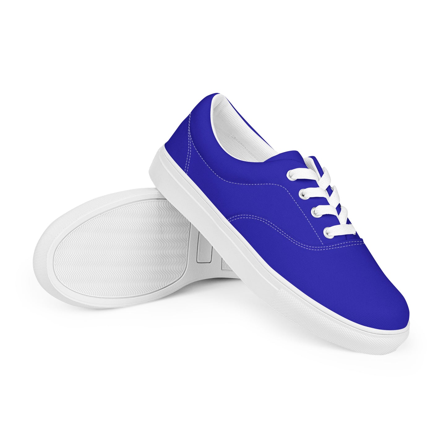 Men’s Royal Blue lace-up canvas shoes, Royal Blue Sneakers