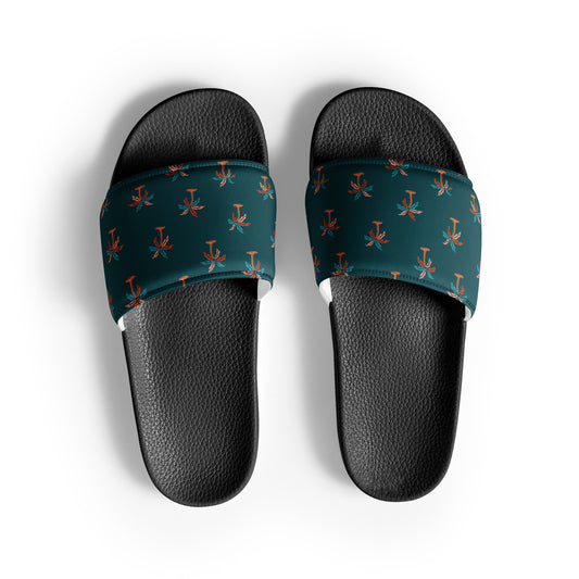 Palm Trees Design Men’s slides, Men's Sandals, Men's Flip Flops, Men's beach shoes, Pool Shoes