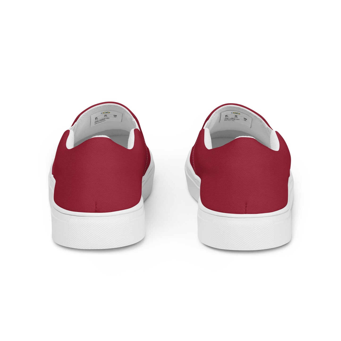 Men’s RT Claret Red slip-on canvas shoes, Cruising Shoes, Casual Summer Shoes, Boat Shoes