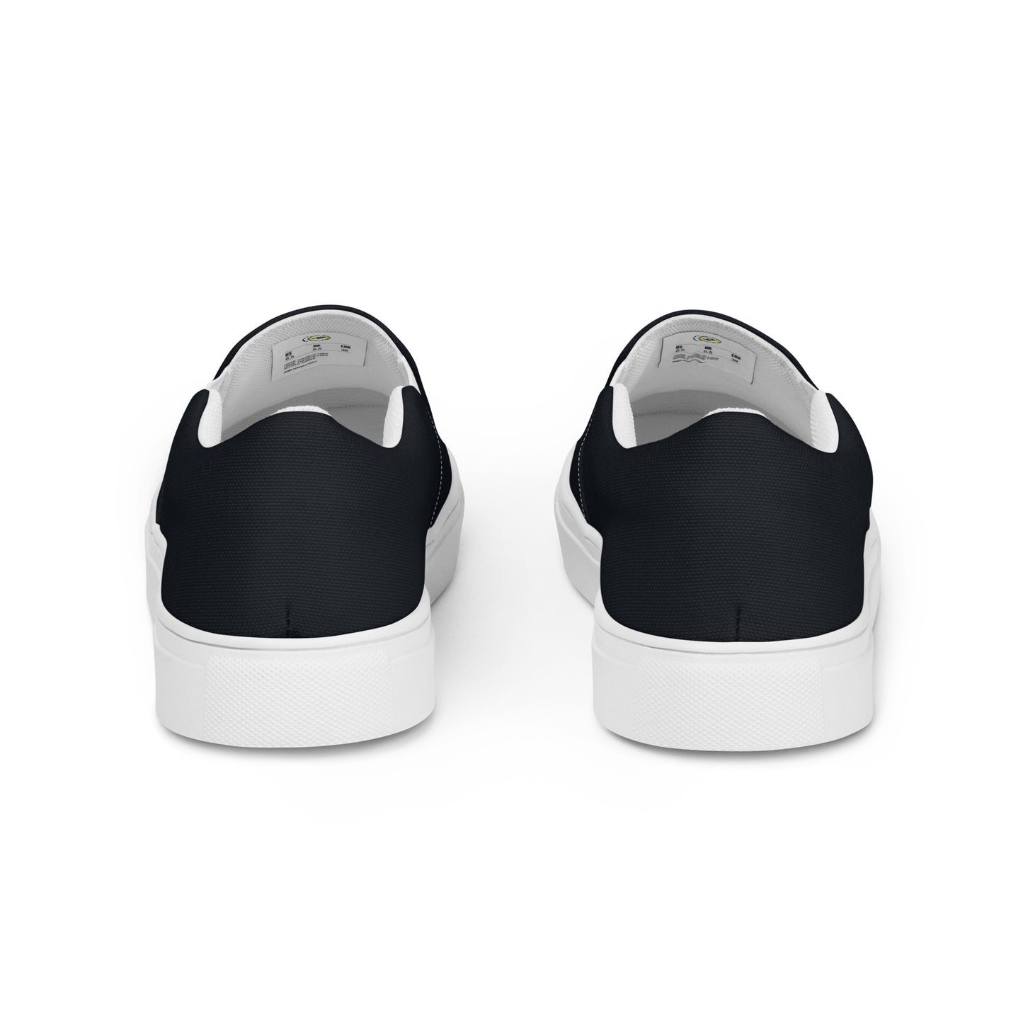 Men’s Black slip-on canvas shoes, Black Slip-on Sneakers, Black Deck Shoes, Black Boat Shoes, Black Topsiders