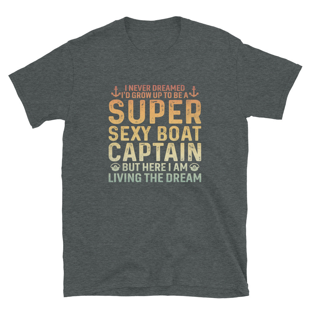 Funny Boating Short-Sleeve Unisex T-Shirt, Gift For Boat Owner, Gift For Skipper, Sailing Shirt