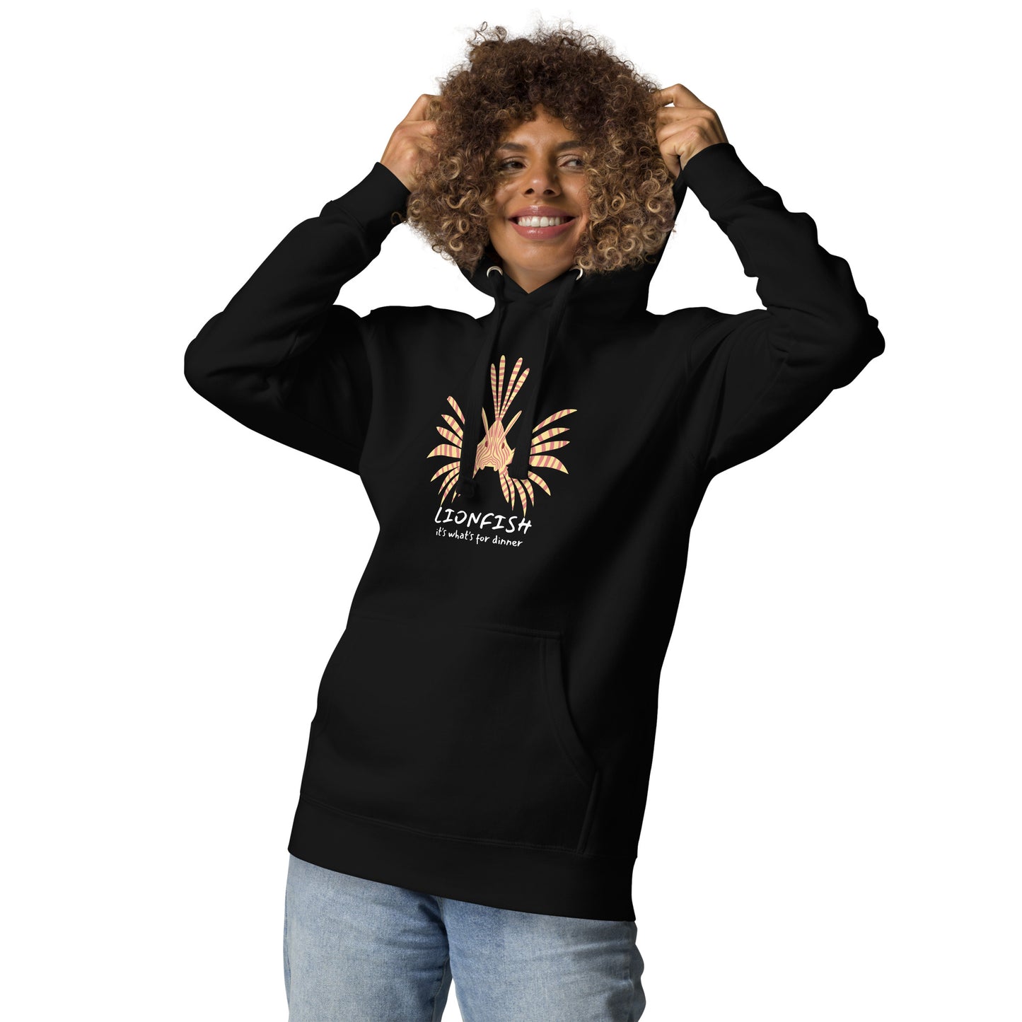 Lionfish It's What's For Dinner Unisex Hoodie