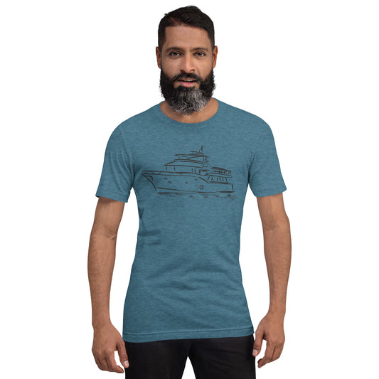 Yacht Design Unisex t-shirt, Cruising Shirt, Boat Shirt