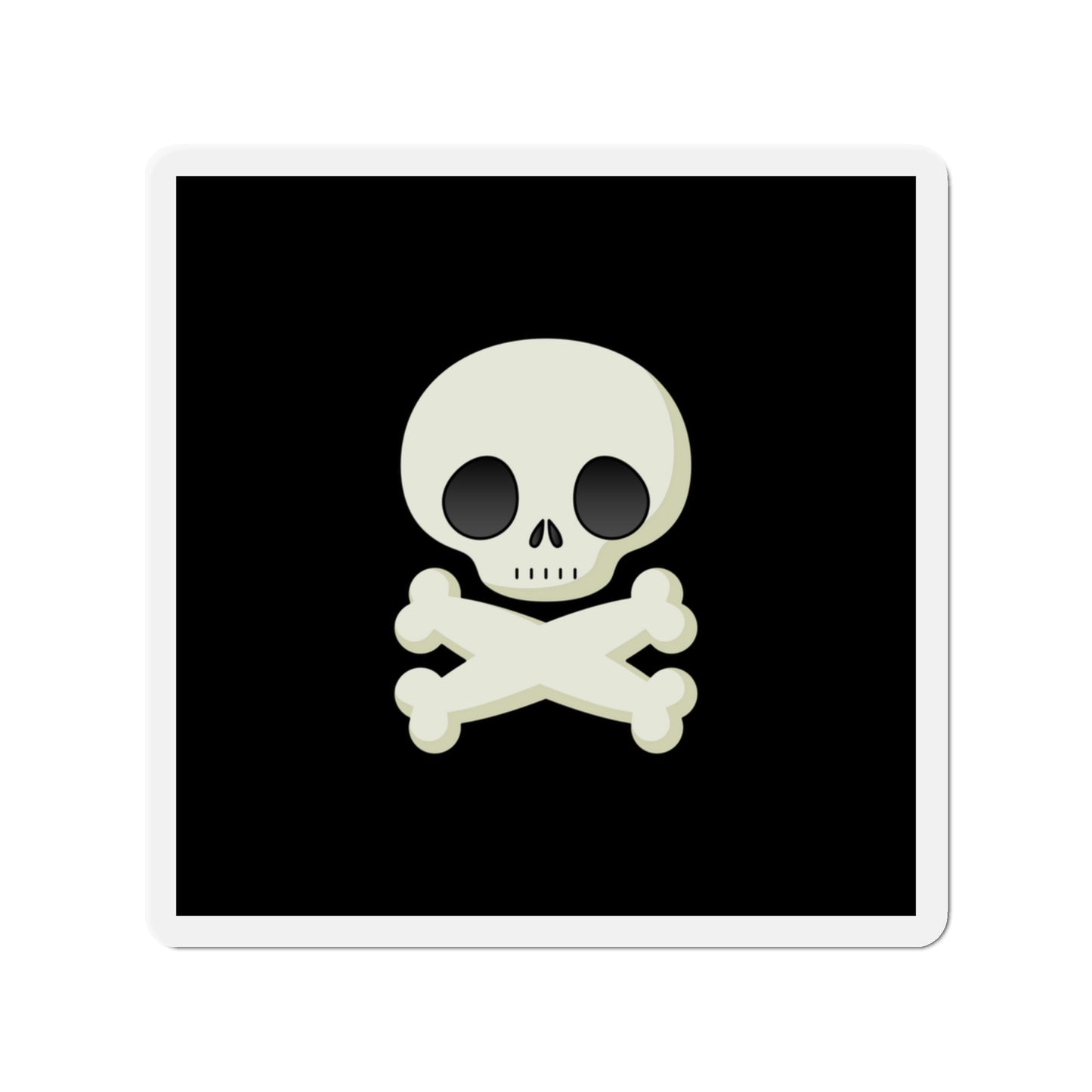 Skull & Crossbones Refrigerator Magnets, Nautical Frig Magnets, Pirate Gift