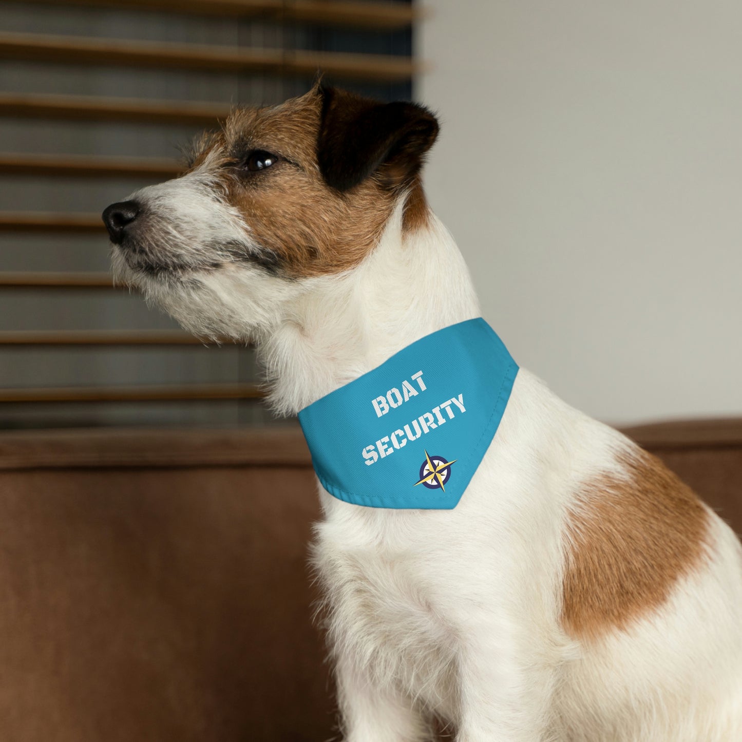 Nautical Pet Bandana Collar, Boat Security Bandana