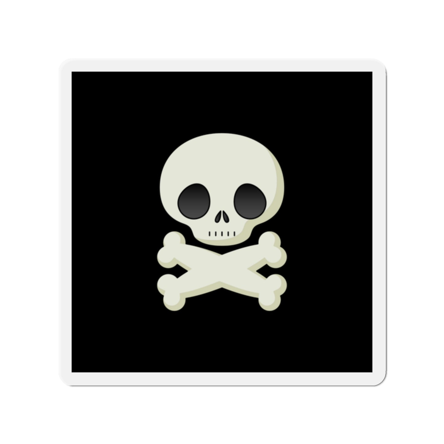 Skull & Crossbones Refrigerator Magnets, Nautical Frig Magnets, Pirate Gift