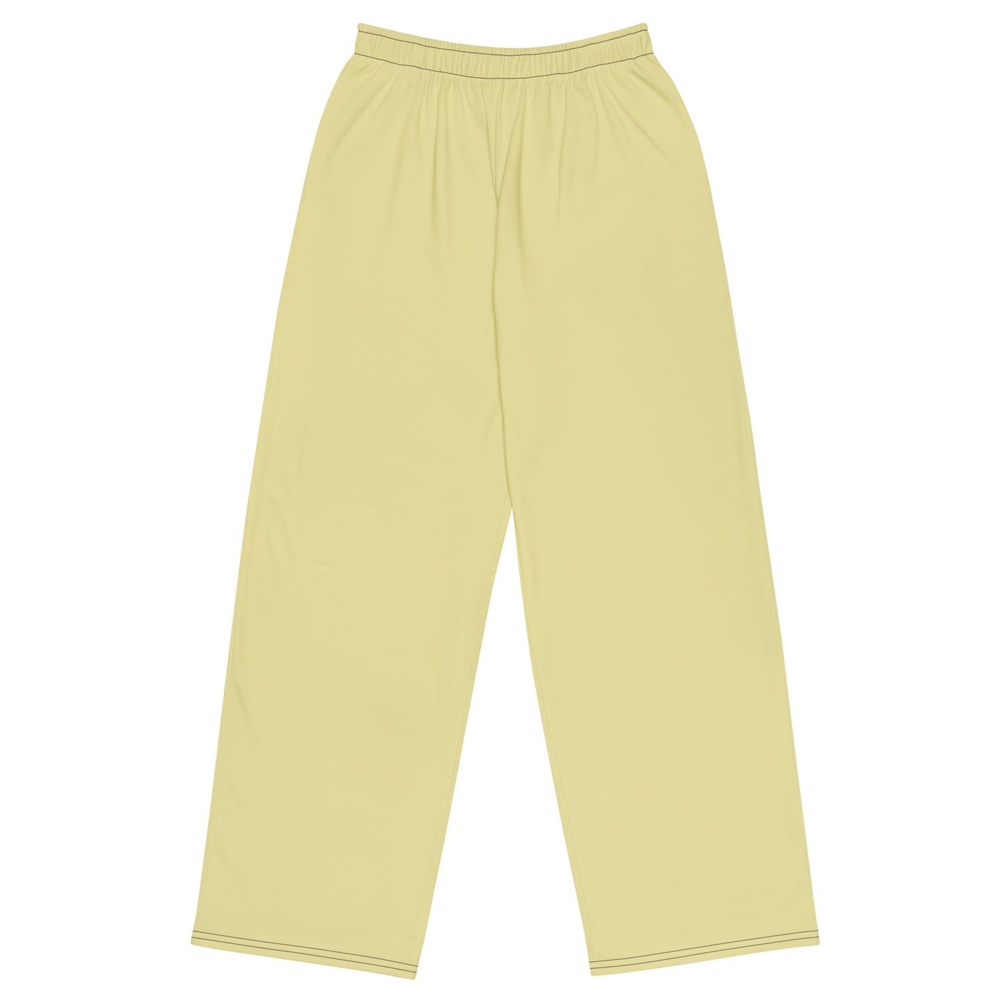 Sand unisex wide-leg pants, Casual Beige Pants