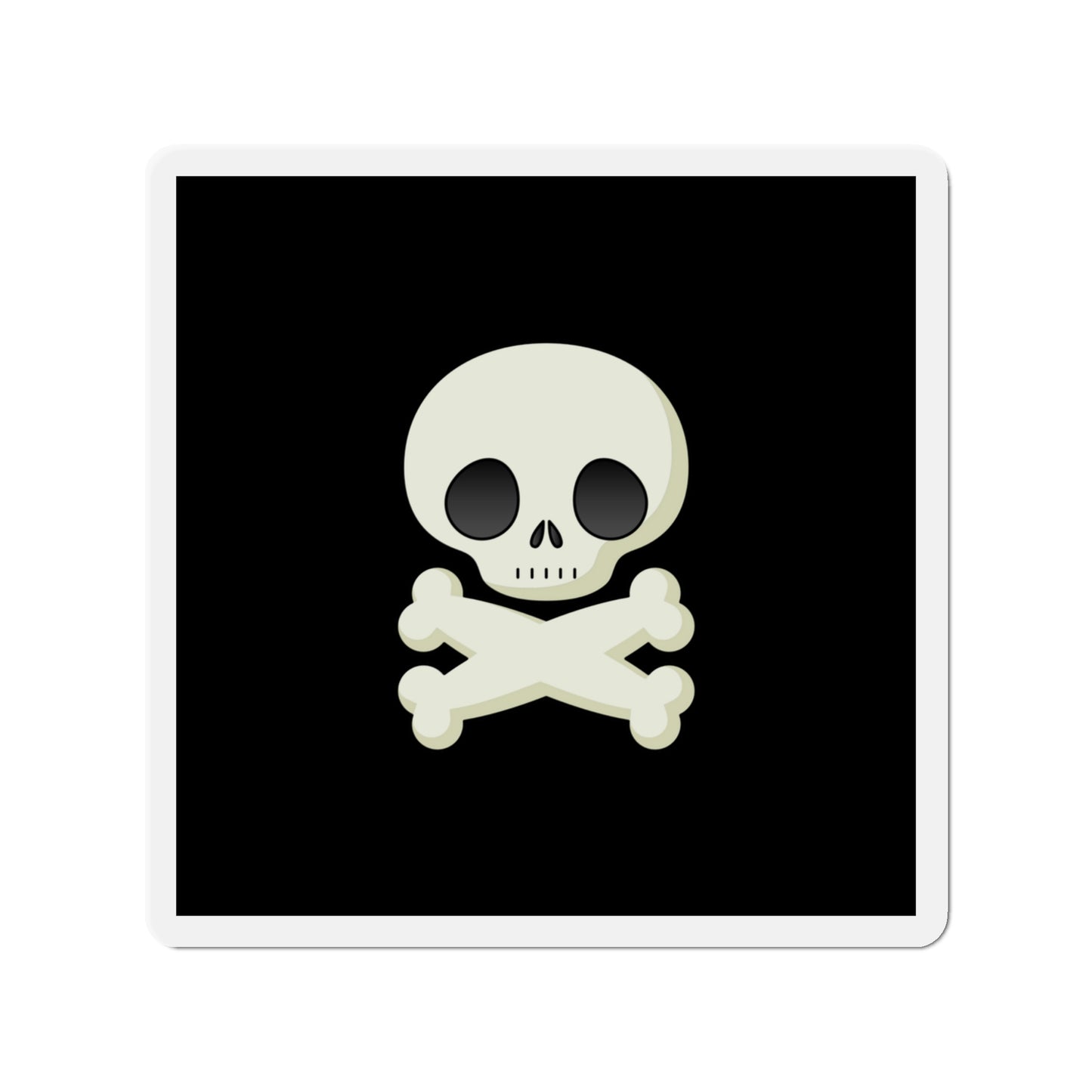 Skull & Crossbones Refrigerator Magnets, Nautical Frig Magnets, Pirate Gift