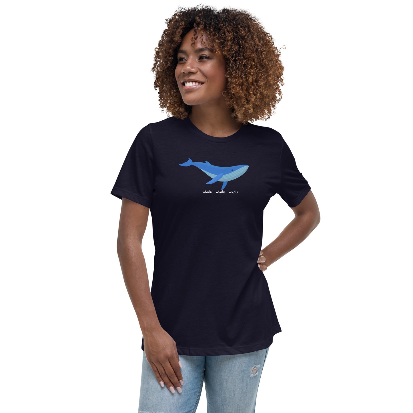 Whale Whale Whale Women's Relaxed T-Shirt, Funny Nautical Shirt, Whale Lover Shirt